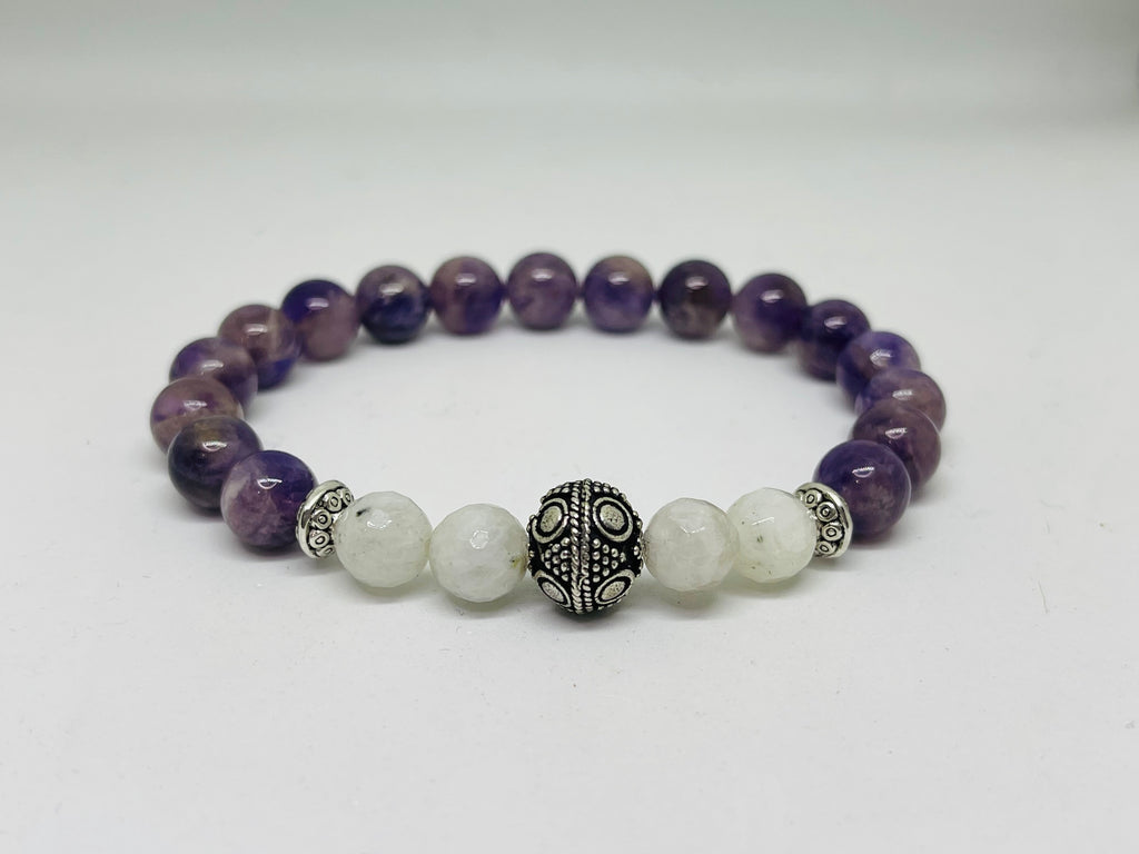 Amethyst moon 2 Bracelet