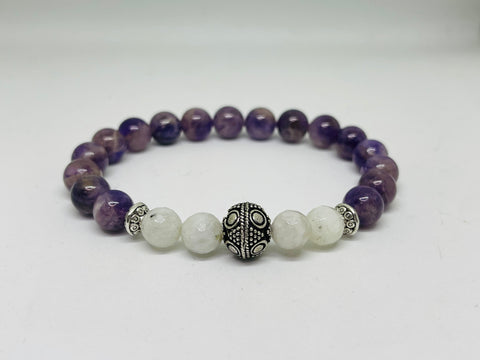 Amethyst moon 2 Bracelet